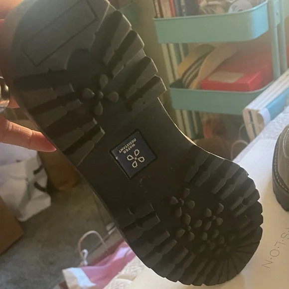 Nordstrom Caslon Olive Suede Women's Loafers - Picture 6 of 13